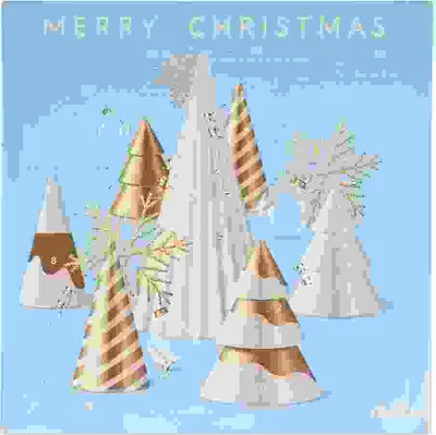 Produktbild von ZMILE Cosmetics Beauty Make-Up Adventskalender Square 3D Christmas Trees