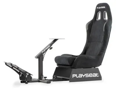 Produktbild von Playseat Evolution Alcantara Universal-Gamingstuhl Gepolsterter Sitz Schwarz