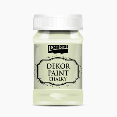 Zdjęcie produktu dla PENTART Kredowa farba dekoracyjna, 100 ml, zieleń porostowa
