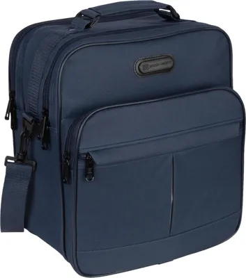 Produktbild von Enrico Benetti Arbeitstasche Umhängetasche Herrentasche XXL Hochformat Blau