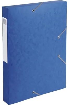 Image de Exacompta 14005H boîte à archive 300 feuilles Bleu Papier