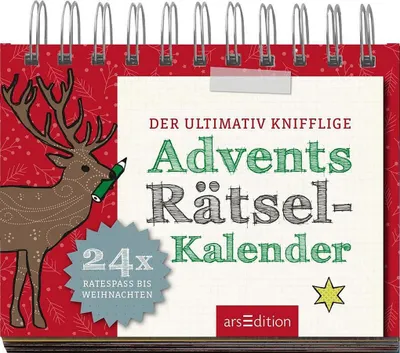 Obrázok produktu pre Der ultimativ knifflige Advents-Rätsel-Kalender