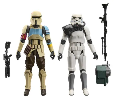 Produktbild von Hasbro Star Wars The Black Series Battlefront Scarif Stormtrooper & Magma Stormtrooper 2er-Pack 15 cm