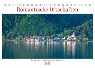 Produktbild von Romantische Ortschaften (Tischkalender 2027 DIN A5 quer), CALVENDO Monatskalender