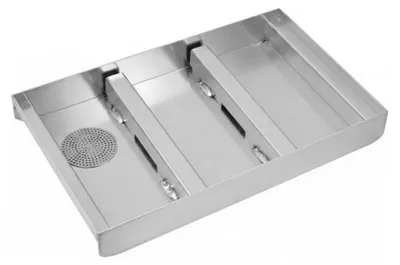 Produktbild von Emco Bodenwanne 75mm, Aluminium,Größe:60x40cm