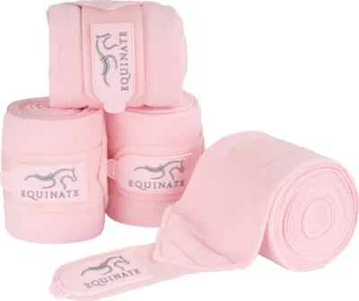 Produktbild von Equinate Fleecebandagen Harmony Altrosa Pony