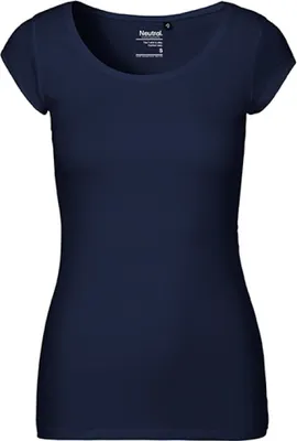 Image de Neutral O81010 | T-shirt femme Roundneck / 100% coton équitable - Couleur : Navy - Taille : S