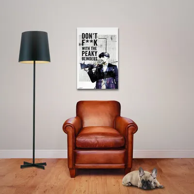 Obrázek produktu pro Peaky Blinders - Plakát - Don't F**k With + 1 Ü-Plakát o velikosti 61x91,5cm