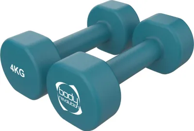 Productafbeelding van Neopreen gewichten, 2 stuks, elk 4 kg