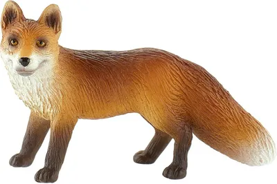 Produktbild von Bullyland 64445 Fuchs Spielfigur ca. 7,5 cm groß handbemalt PVC-frei naturgetreu