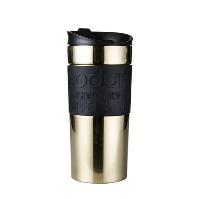 Immagine prodotto di Tazza da viaggio Bodum, a doppia parete, acciaio inox, 0,35 l