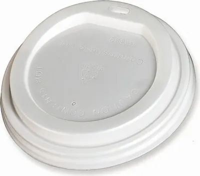 Produktbild von 250x  Deckel Domdeckel für 250-300ml Becher CPLA Ø9cm