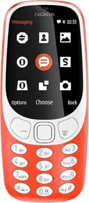 Produktbild von Nokia 3310 3G, Balken, Dual-SIM, 6,1 cm (2.4"), 2 MP, 1200 mAh, Rot
