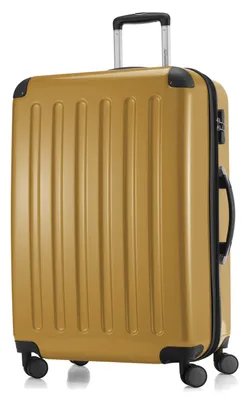 Produktbild von HAUPTSTADTKOFFER - Alex - Großer Hartschalen-Koffer Koffer Trolley Rollkoffer Reisekoffer, 75 cm, 119 Liter,Herbstgold