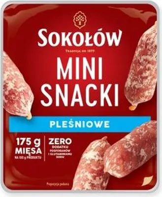 Zdjęcie produktu dla Kiełbasa wieprzowa Snack Protein 60g