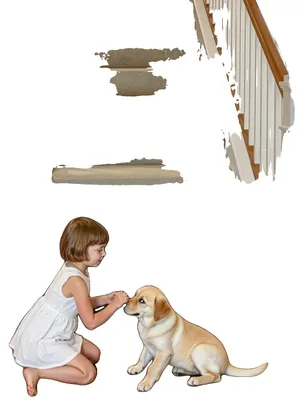 Image de Barrière bébé rétractable VEVOR Barrière pour chien extensible à 143 cm (l) / 795 mm (h), Barrière de sécurité pour escaliers avec serrure de sécurité, Barrière de sécurité en maille filet pour escaliers Couloirs intérieur/extérieur, Noir