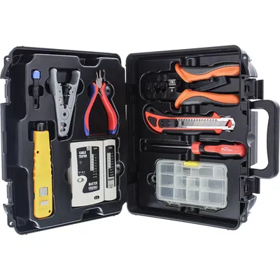 Produktbild von Netzwerk Basis Installations Kit LAN, mit Tester