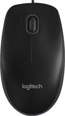 Obrázok produktu pre Logitech B100, Všestranný, Optický, USB Typ-A, 800 DPI, Čierna