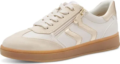 Produktbild von MARCO TOZZI Damen Sneaker flach mit, Beige (Cream Comb), 41 EU