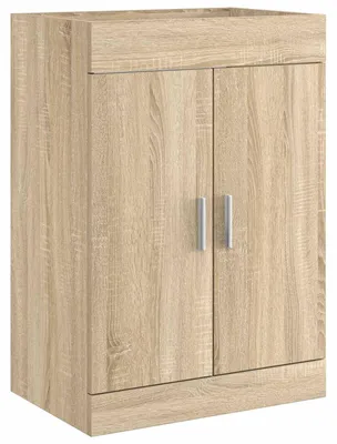 Obrázek produktu pro vidaXL Koupelnová skříňka Sonoma dub 78,5 x 37,5 x 81 cm dřevotřísková deska