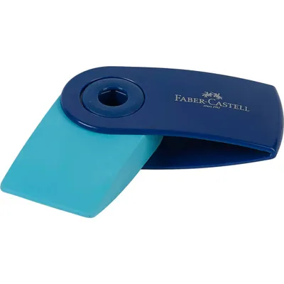 Produktbild von 24x Faber-Castell 182445 Kunststoff-Radierer SLEEVE MINI sortiert