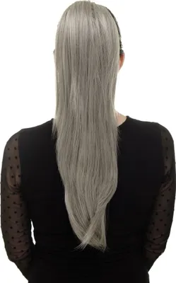 Produktbild von WIG ME UP Haarteil, glatt, Grau-Schwarz-Mix WK06-51