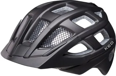 Produktbild von 12104250504 - Kinderfahrradhelm Kailu, black matt, M