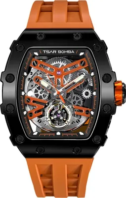 Produktbild von Tsar Bomba TB8208A-01 Herrenuhr Elementar Automatik 44mm 5ATM