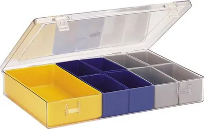 Zdjęcie produktu dla Skrzynka asortymentowa z pokrywą 307x225x50 mm typ 4.08