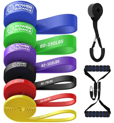 Obrázek produktu pro Sada 6 odporových gum pro posilování a fitness