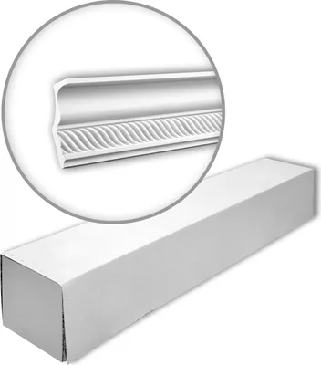 Produktbild von Profhome 150127 Eckleisten 1 Karton SET mit 12 Zierleisten | 24 m