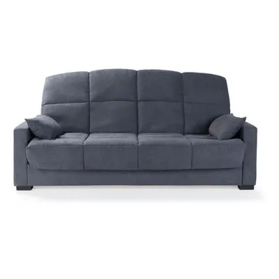 Image de banc Clic Clac 3 places - Tissu gris anthracite - Style contemporain - L223