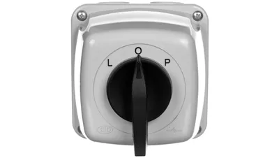 Obrázok produktu pre Vačkový spínač L-0-P 3P 63A v krytu IP65 ARC 63-43 916330