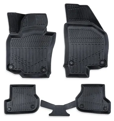 Immagine prodotto di Set completo di 4 tappetini in gomma 3D per l'abitacolo Erpassan - VW GOLF V 2003–2008