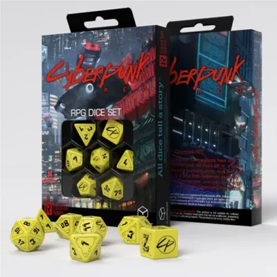 Obrázek produktu pro Cyberpunk Červená sada kostek Danger Zone