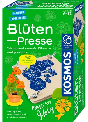 Produktbild von Kosmos Blütenpresse, Experimentierkasten
