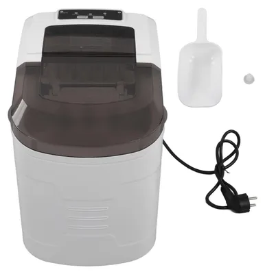 Obrázok produktu pre Stroj na výrobu ľadu, biely, z ABS, 112 W, domáci stroj na výrobu ľadu pre malé obchody, reštaurácie a kuchyne