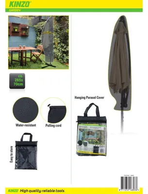 Image de KINZO Couvre-parapluie 265x70 cm