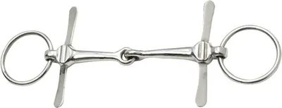 Produktbild von Schenkeltrense Edelstahl einfach gebrochen 12,5cm