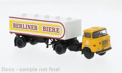 Produktbild von Brekina 71212 - 1/87 IFA W50 Biertank-Sattelzug "Berliner Bier" - Neu