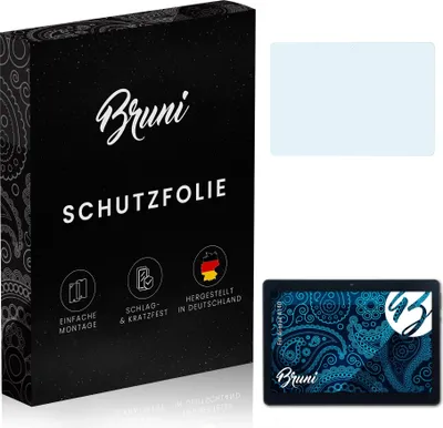 Produktbild von Bruni Basics-Clear 2x Schutzfolie kompatibel mit Acepad A140 Folie