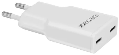 Produktbild von MAXTRACK Schnellladegerät MQ3L – 2 USB-C Ports, 30W, GaN-Technologie, Power Deli