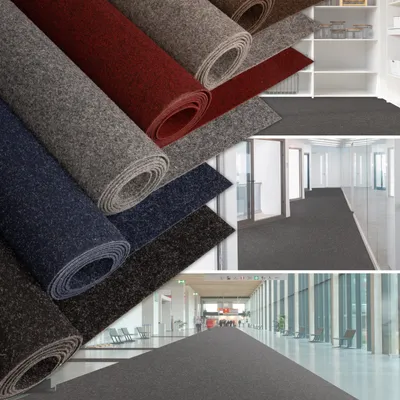 Produktbild von Event- & Messeteppich Turbo Pflegeleichter Gangläufer Anthrazit 200x300 cm