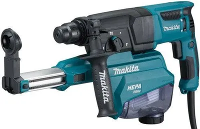Produktbild von Makita hr2652j 230 V Kombihammer | sds-plus | mit Staubabsaugeinheit in Mbox - HR2652J
