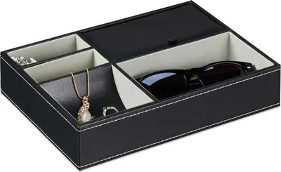 Image de Compartiment à bijoux en simili cuir