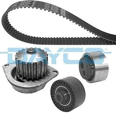 Produktbild von DAYCO KTBWP3350 Zahnriemensatz + Wasserpumpe passend für PEUGEOT 106 II Schrägheck (1A, 1C) 106 II Kasten / Schrägheck (1S) für CITROËN SAXO (S0, S1)