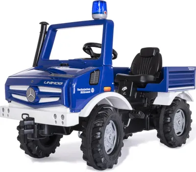 Produktbild von Rolly Toys Unimog THW Tretauto ab 3 Jahren (Auto zum selber fahren) 038305