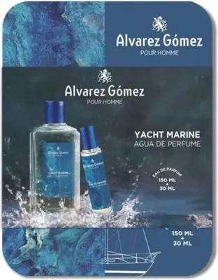 Zdjęcie produktu dla Zestaw perfum dla mężczyzn Alvarez Gomez YACHT MARINE, 2 sztuki