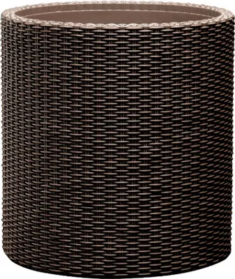 Obrázok produktu pre KETER Kvetináč Cylinder M 36 X 36 X 373 cm - Hnedý 223941