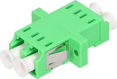 Produktbild von Extralink LC/APC Duplex Adapter Singlemode Glasfaser Kupplung